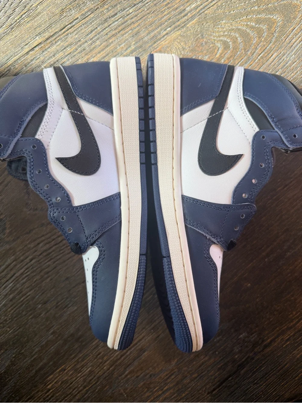 Nike Air Jordan 1 Retro Sneakers Men’s Size 6.5 Midnight Navy/ Black